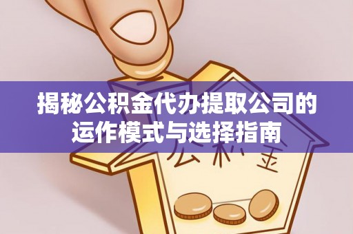 东港揭秘公积金代办提取公司的运作模式与选择指南