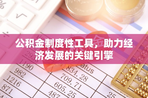 东港公积金制度性工具，助力经济发展的关键引擎