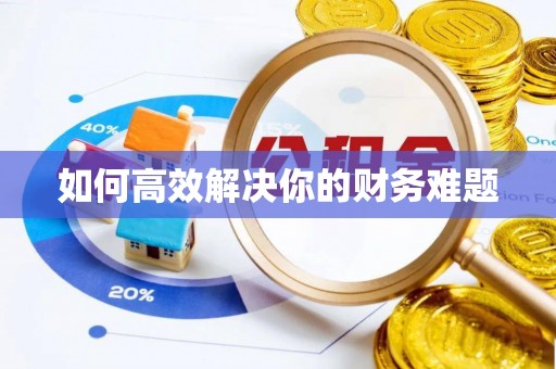 东港如何高效解决你的财务难题