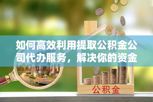 东港如何高效利用提取公积金公司代办服务，解决你的资金难题
