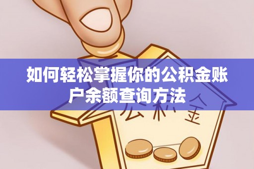 东港如何轻松掌握你的公积金账户余额查询方法