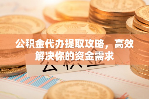 东港公积金代办提取攻略，高效解决你的资金需求
