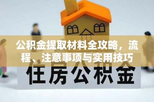 东港公积金提取材料全攻略，流程、注意事项与实用技巧