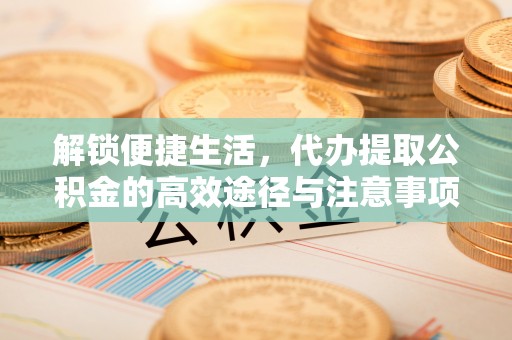 东港解锁便捷生活，代办提取公积金的高效途径与注意事项