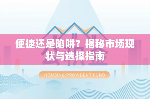 东港便捷还是陷阱？揭秘市场现状与选择指南