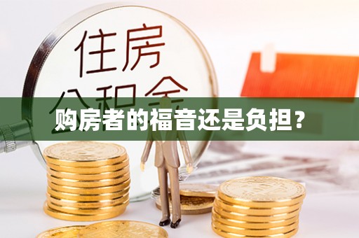 东港购房者的福音还是负担？