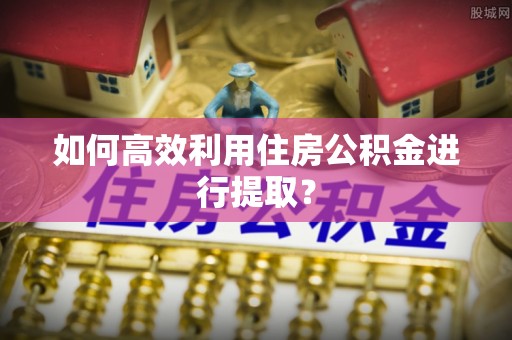 东港如何高效利用住房公积金进行提取？